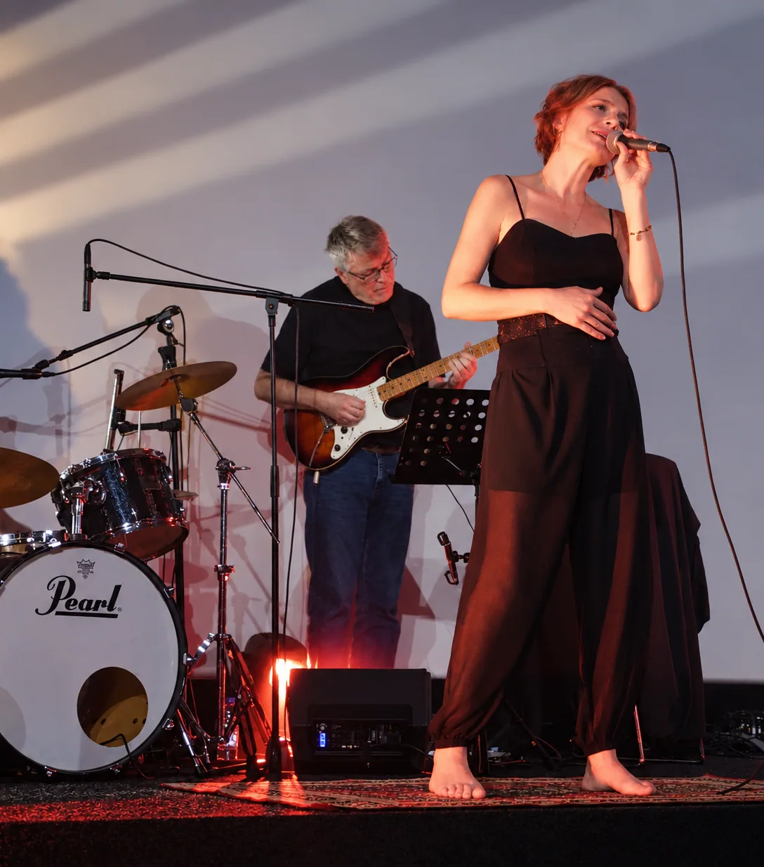Yasmina et son guitariste